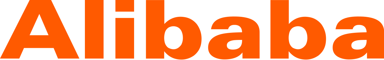 El logotipo de Alibaba Group.