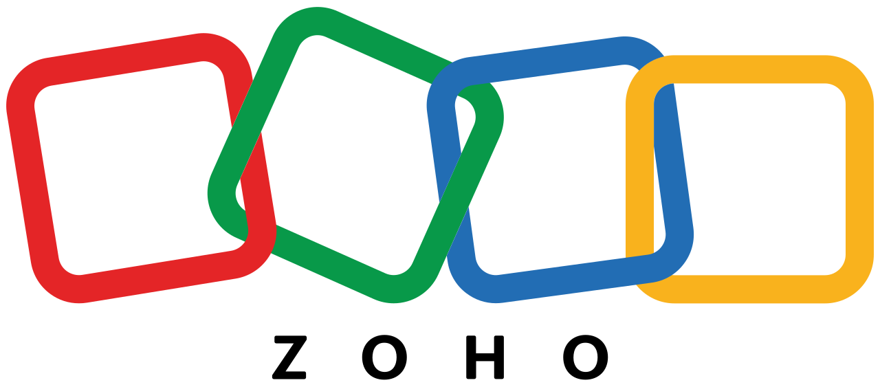 El logotipo de Zoho Corporation.